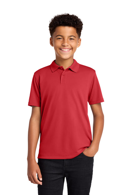 Custom Embroidered Port Authority Polos/Knits in Rich Red