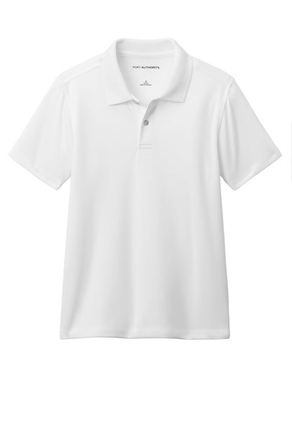 Custom Embroidered Port Authority Polos/Knits in White