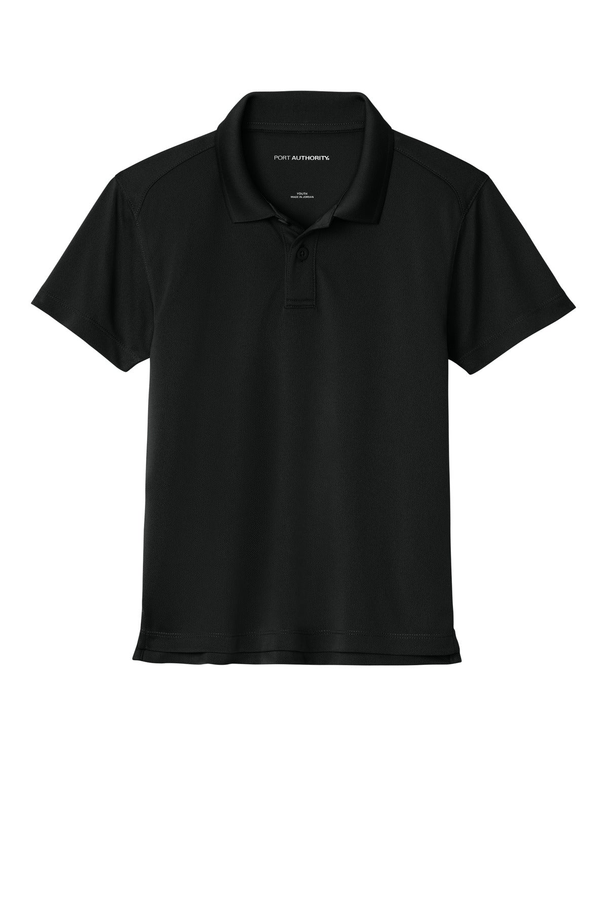 Custom Embroidered Port Authority Polos in Deep Black