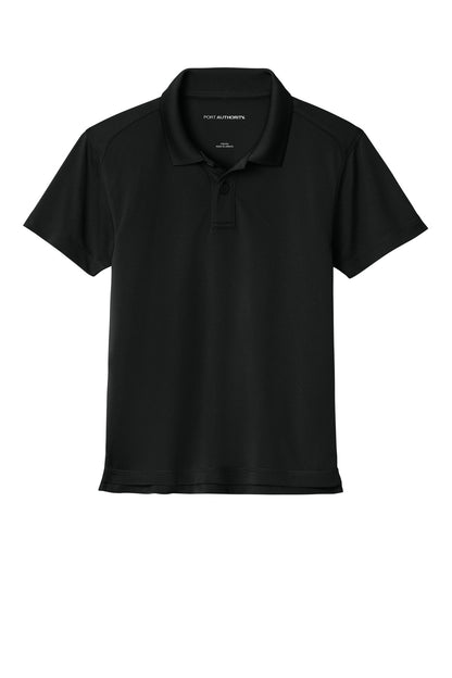Custom Embroidered Port Authority Polos in Deep Black