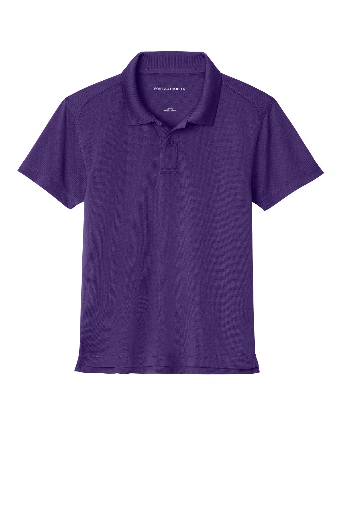 Custom Embroidered Port Authority Polos in Prism Purple