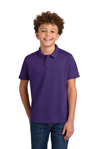 Custom Embroidered Port Authority Polos in Prism Purple