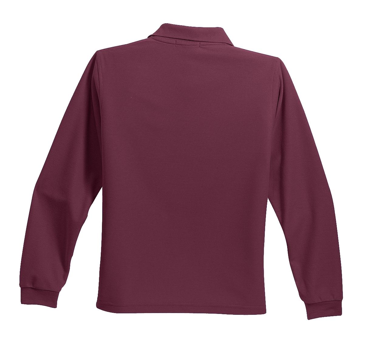 Port Authority Youth Long Sleeve Silk Touch Polo.  Y500LS