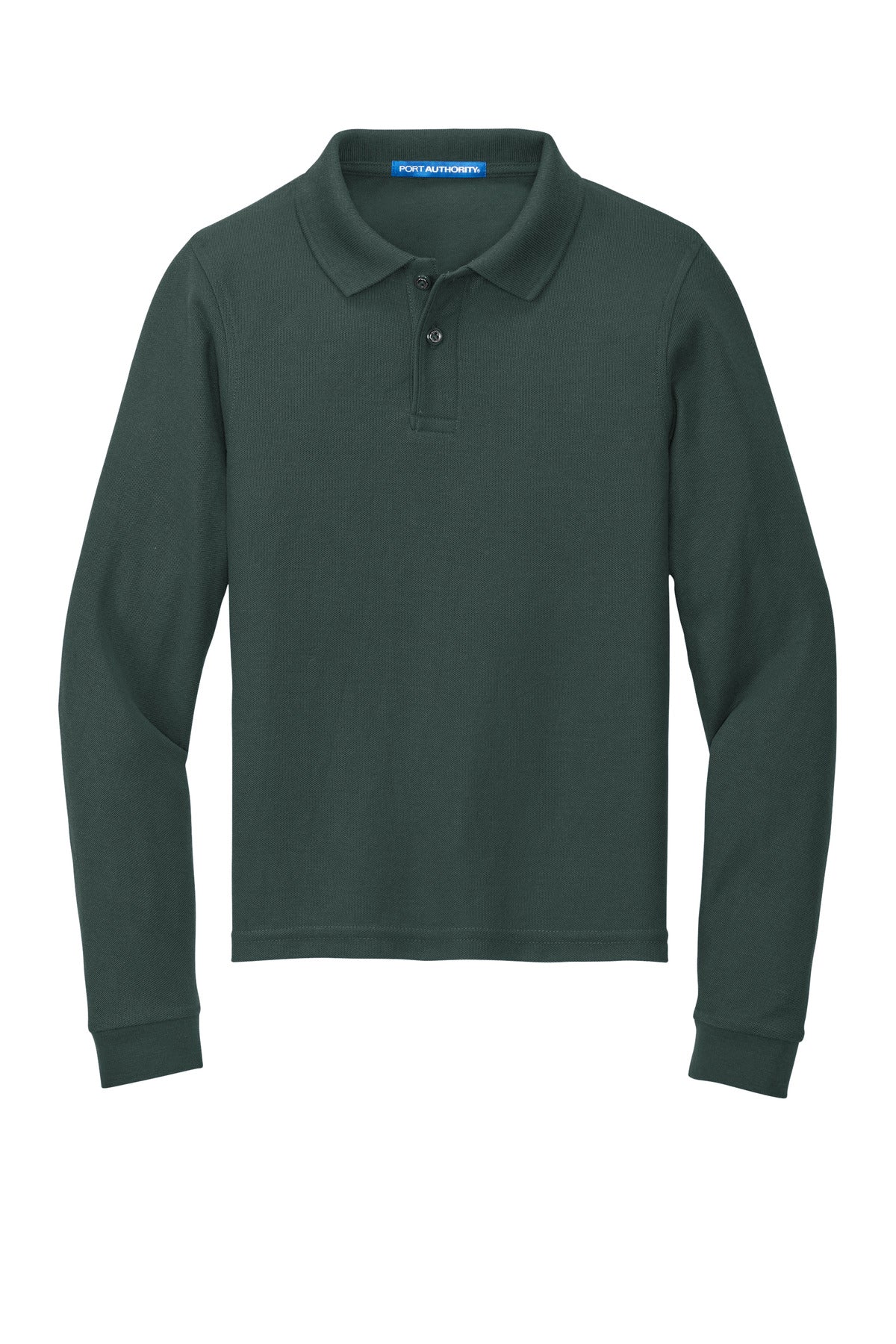 Port Authority Youth Long Sleeve Silk Touch Polo.  Y500LS