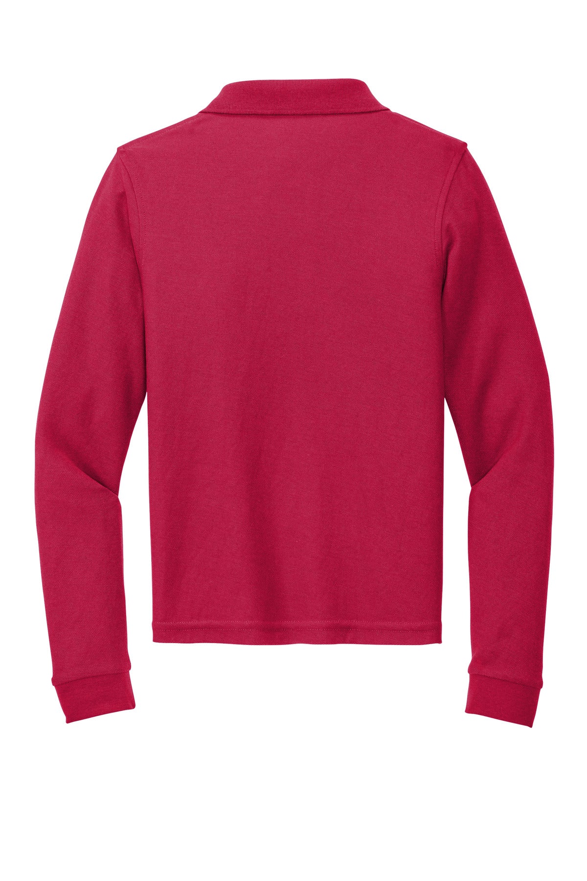 Port Authority Youth Long Sleeve Silk Touch Polo.  Y500LS