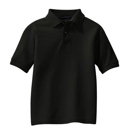 Port Authority Youth Silk Touch Polo.  Y500