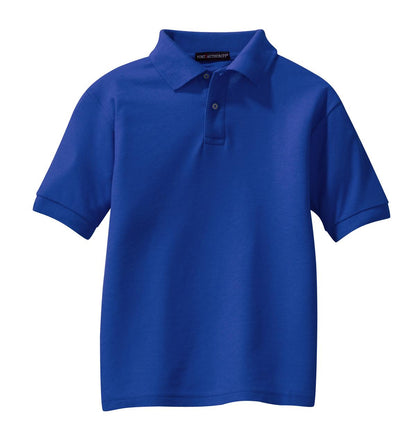 Port Authority Youth Silk Touch Polo.  Y500