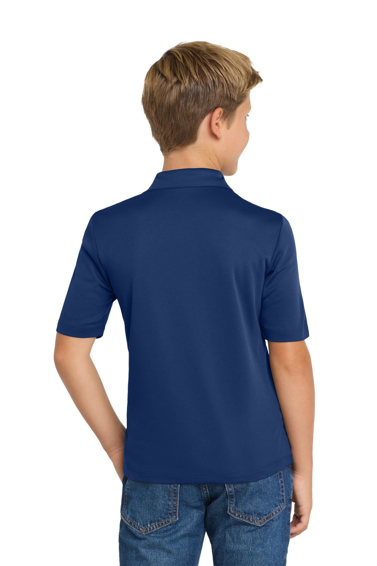 Custom Embroidered Port Authority Youth Silk Touch Performance Polo. Y540,Royal
