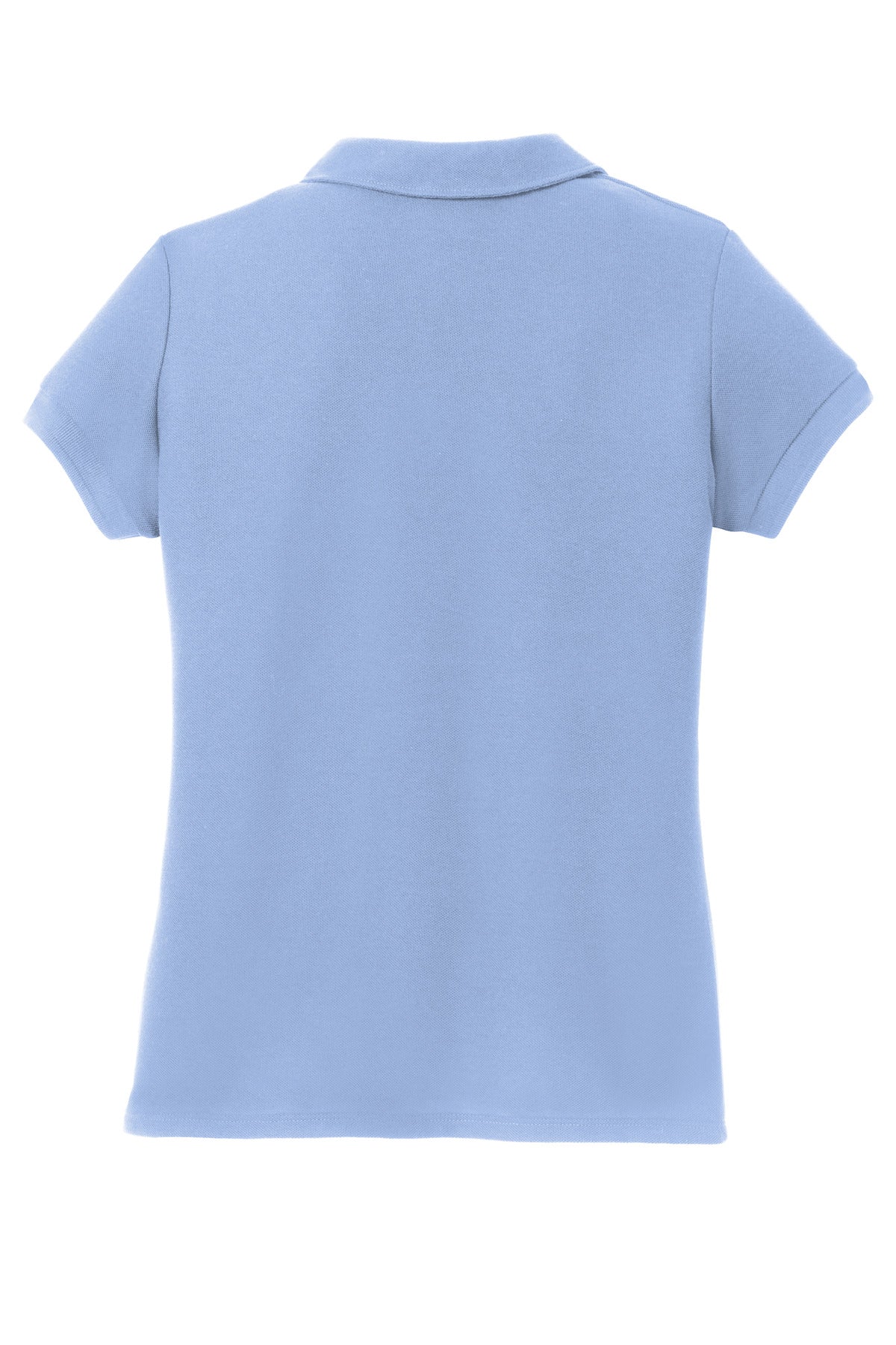 Port Authority Girls Silk Touch Peter Pan Collar Polo. YG503