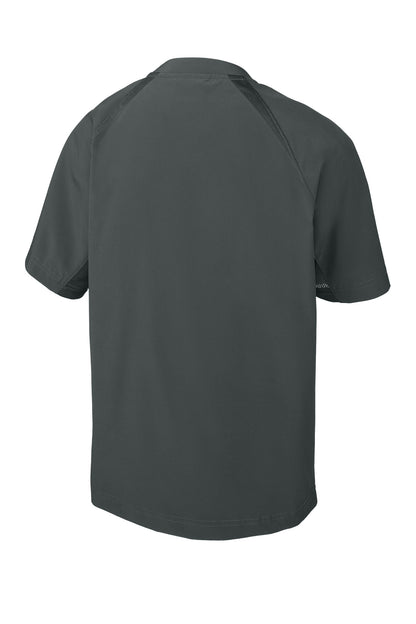 Sport-Tek Youth Repeat 1/2-Zip Short Sleeve Jacket YJST489