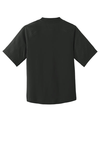 New Era  Youth Cage Short Sleeve 1/4-Zip Jacket. YNEA600