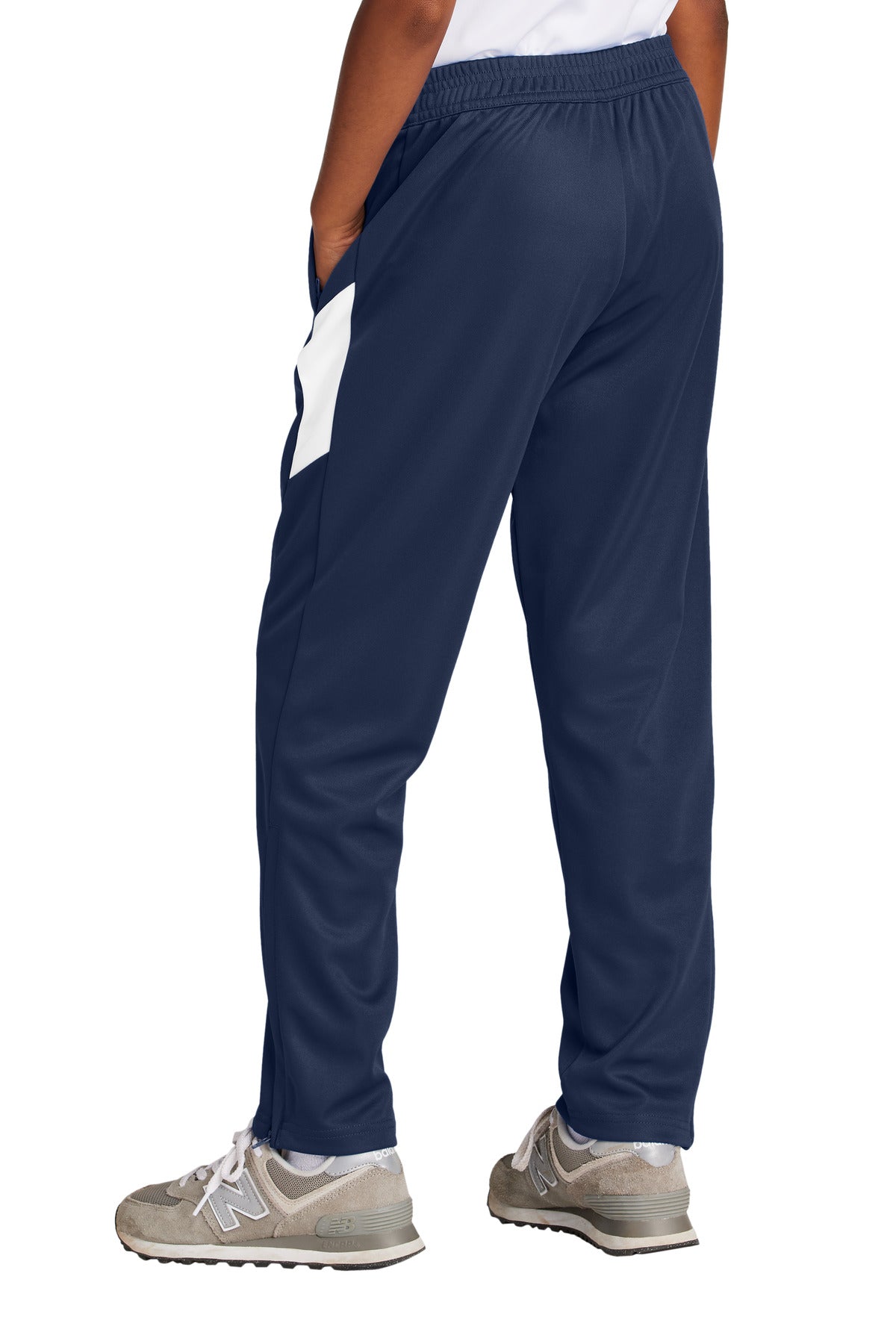 Custom Embroidered Sport-Tek Youth Travel Pant YPST800,True Navy/ White