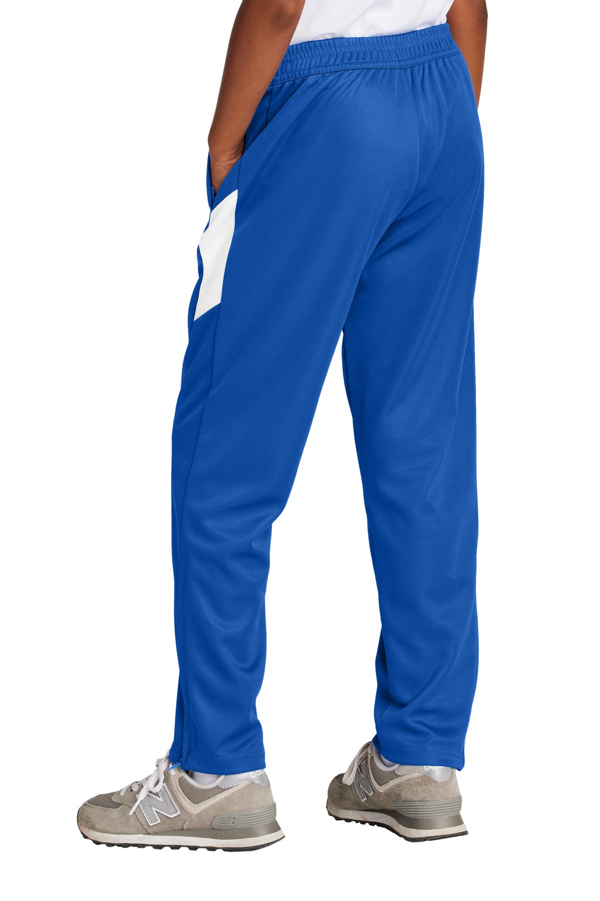 Custom Embroidered Sport-Tek Youth Travel Pant YPST800,True Royal/ White