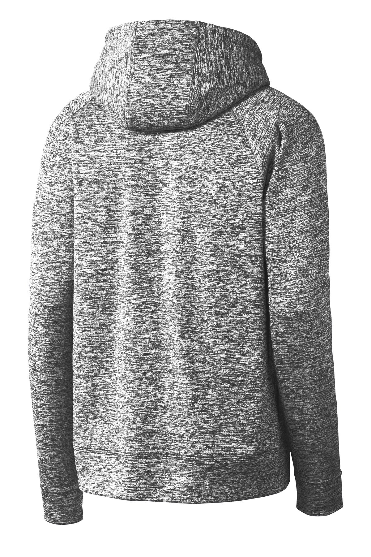 Sport-Tek Youth PosiCharge Electric Heather Fleece Hooded Pullover. YST225