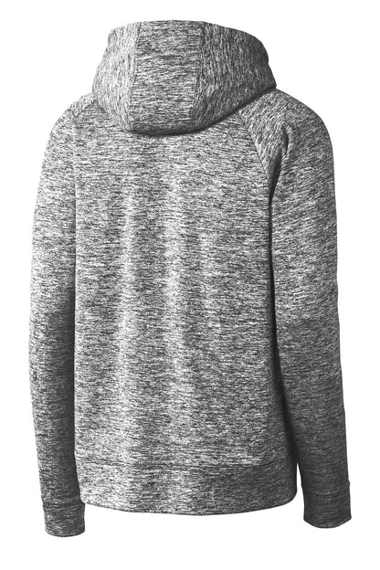 Sport-Tek Youth PosiCharge Electric Heather Fleece Hooded Pullover. YST225