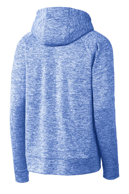 Sport-Tek Youth PosiCharge Electric Heather Fleece Hooded Pullover. YST225
