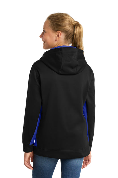 Custom Embroidered Sport-Tek Sweatshirts/Fleece in Black/ True Royal