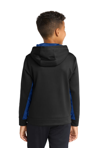 Custom Embroidered Sport-Tek Sweatshirts/Fleece in Black/ True Royal