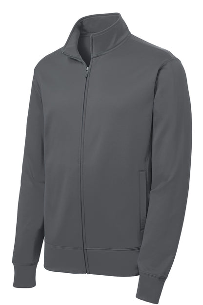 Custom Embroidered Sport-Tek Activewear in Dark Smoke Grey