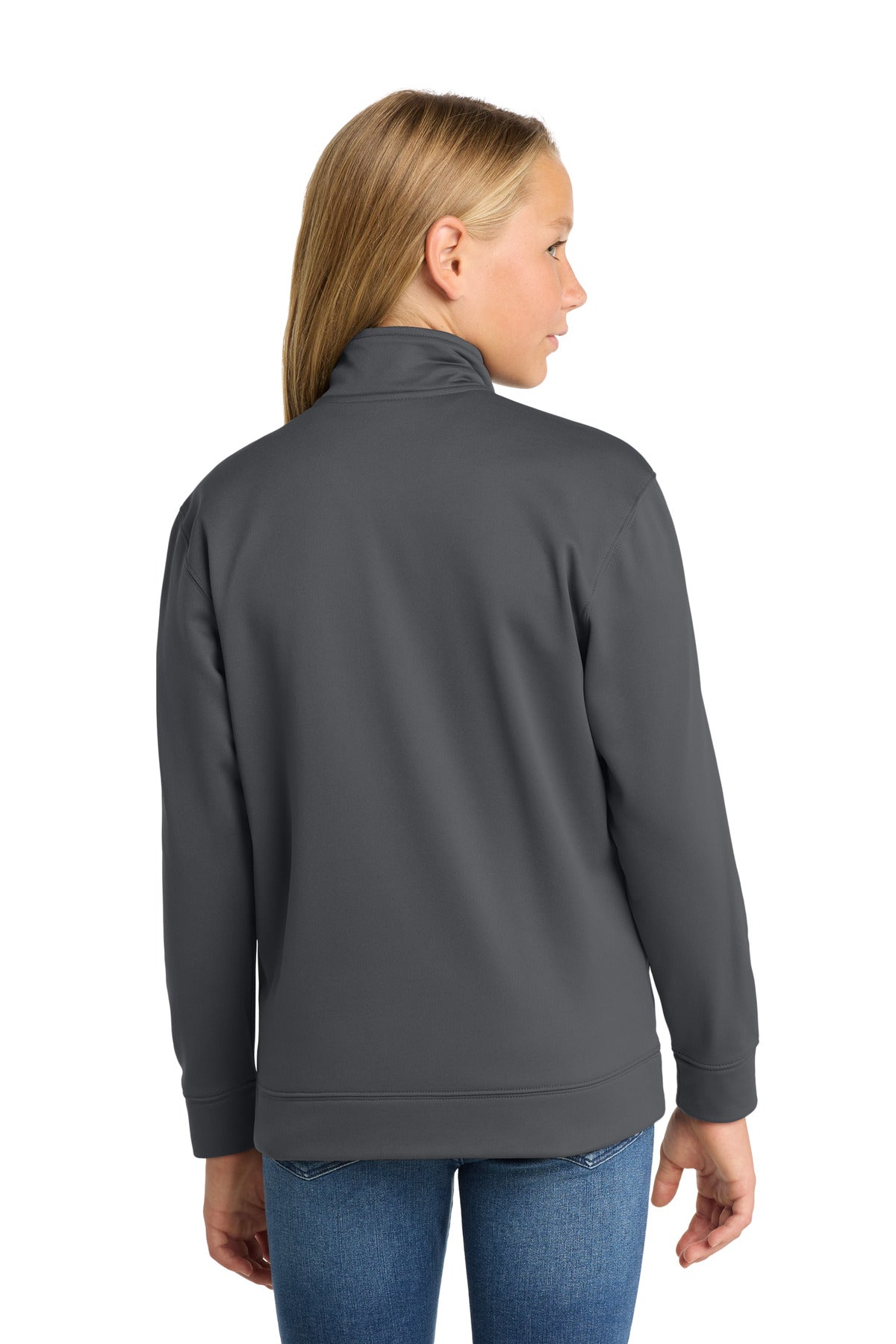 Custom Embroidered Sport-Tek Activewear in Dark Smoke Grey