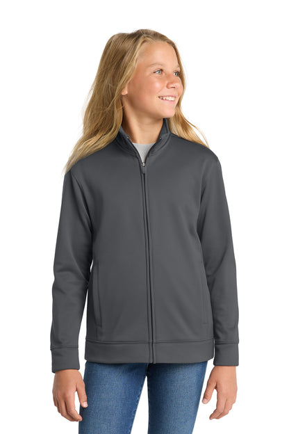 Custom Embroidered Sport-Tek Activewear in Dark Smoke Grey