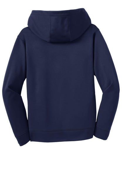 Sport-Tek Youth Sport-Wick Fleece Hooded Pullover. YST244