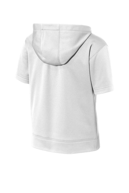 Sport-Tek  Youth Sport-Wick  Fleece Short Sleeve Hooded Pullover. YST251
