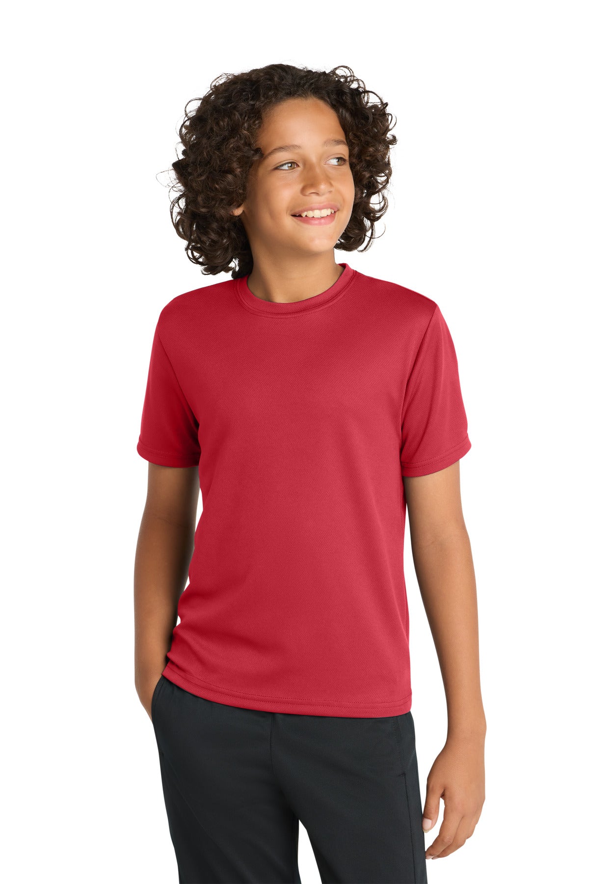 Custom Embroidered Sport-Tek Activewear in True Red