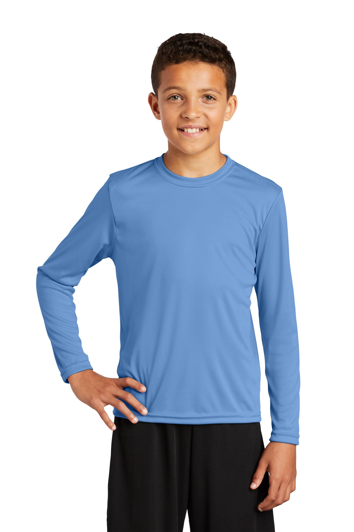 Sport-Tek Youth Long Sleeve PosiCharge Competitor Tee. YST350LS