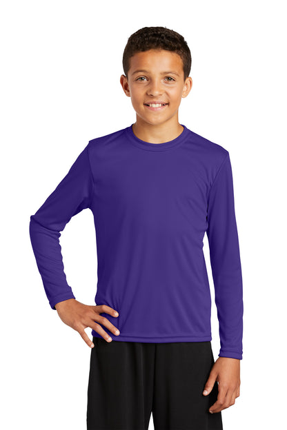 Sport-Tek Youth Long Sleeve PosiCharge Competitor Tee. YST350LS