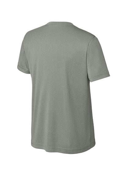 Sport-Tek Youth PosiCharge Competitor Tee. YST350 Grey Concrete Heather