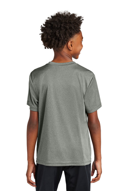 Custom Embroidered Sport-Tek Youth PosiCharge Competitor Tee. YST350,Grey Concrete Heather