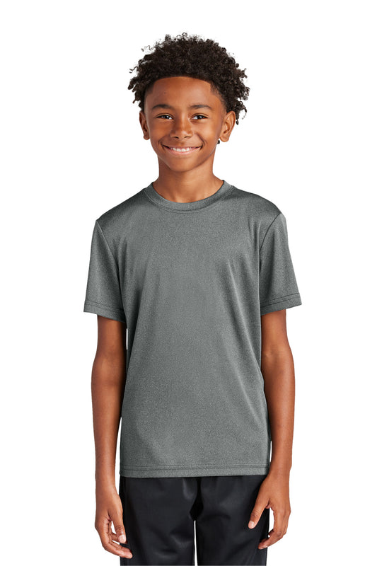 Sport-Tek Youth PosiCharge Competitor Tee. YST350 Iron Grey Heather