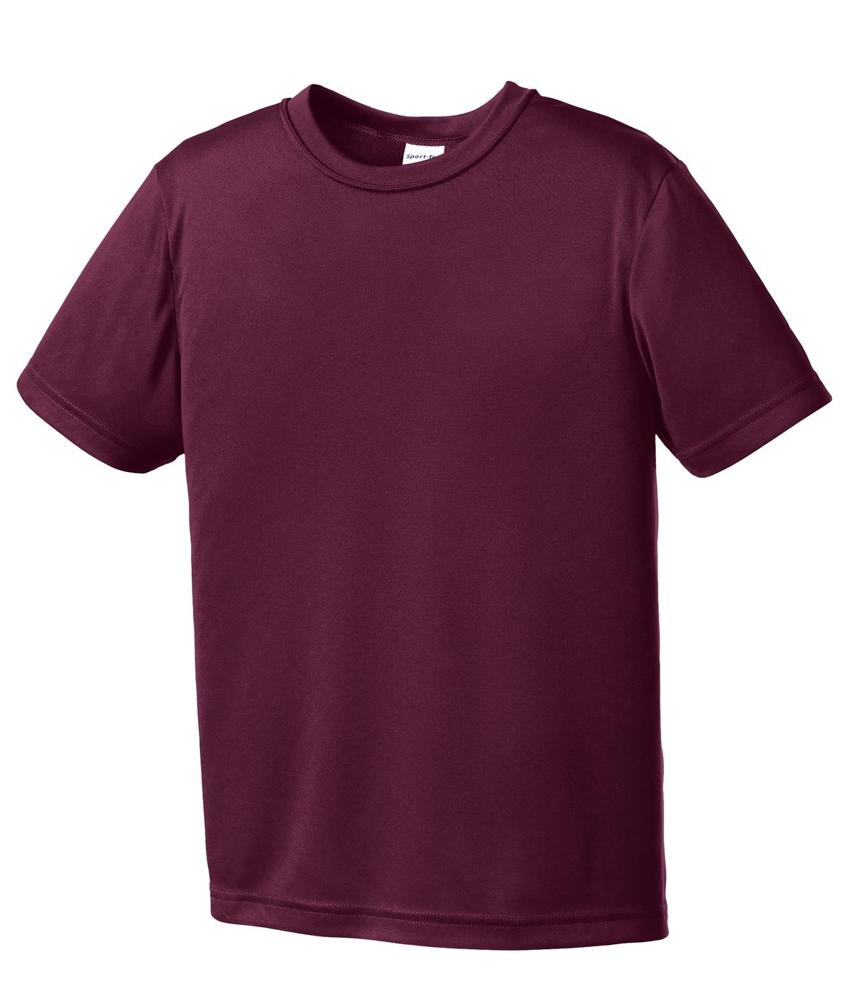 Sport-Tek Youth PosiCharge Competitor Tee. YST350 Maroon