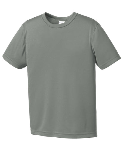 Sport-Tek Youth PosiCharge Competitor Tee. YST350 Grey Concrete
