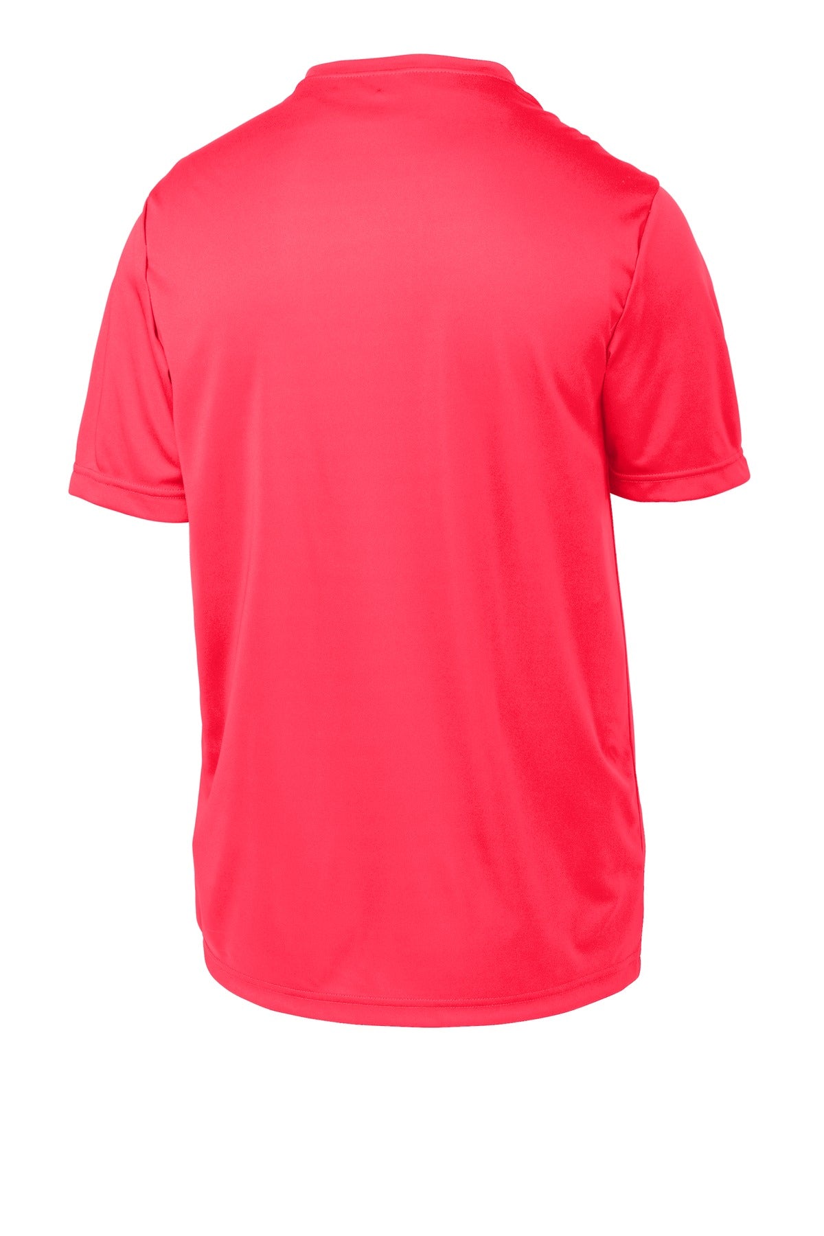 Sport-Tek Youth PosiCharge Competitor Tee. YST350 Hot Coral