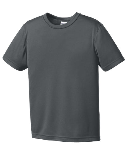 Sport-Tek Youth PosiCharge Competitor Tee. YST350 Iron Grey