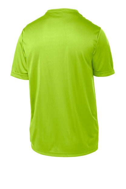 Sport-Tek Youth PosiCharge Competitor Tee. YST350 Lime Shock