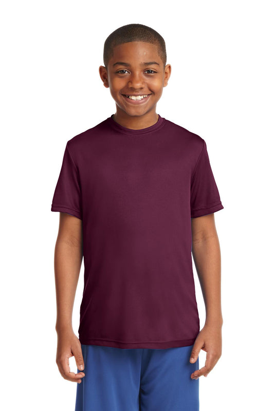 Sport-Tek Youth PosiCharge Competitor Tee. YST350 Maroon