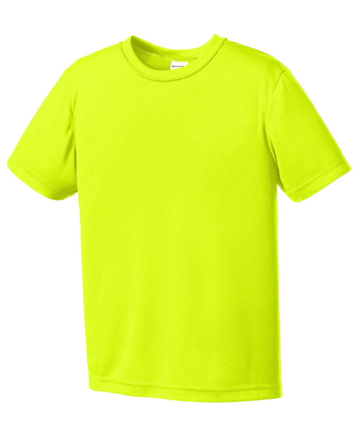 Sport-Tek Youth PosiCharge Competitor Tee. YST350 Neon Yellow