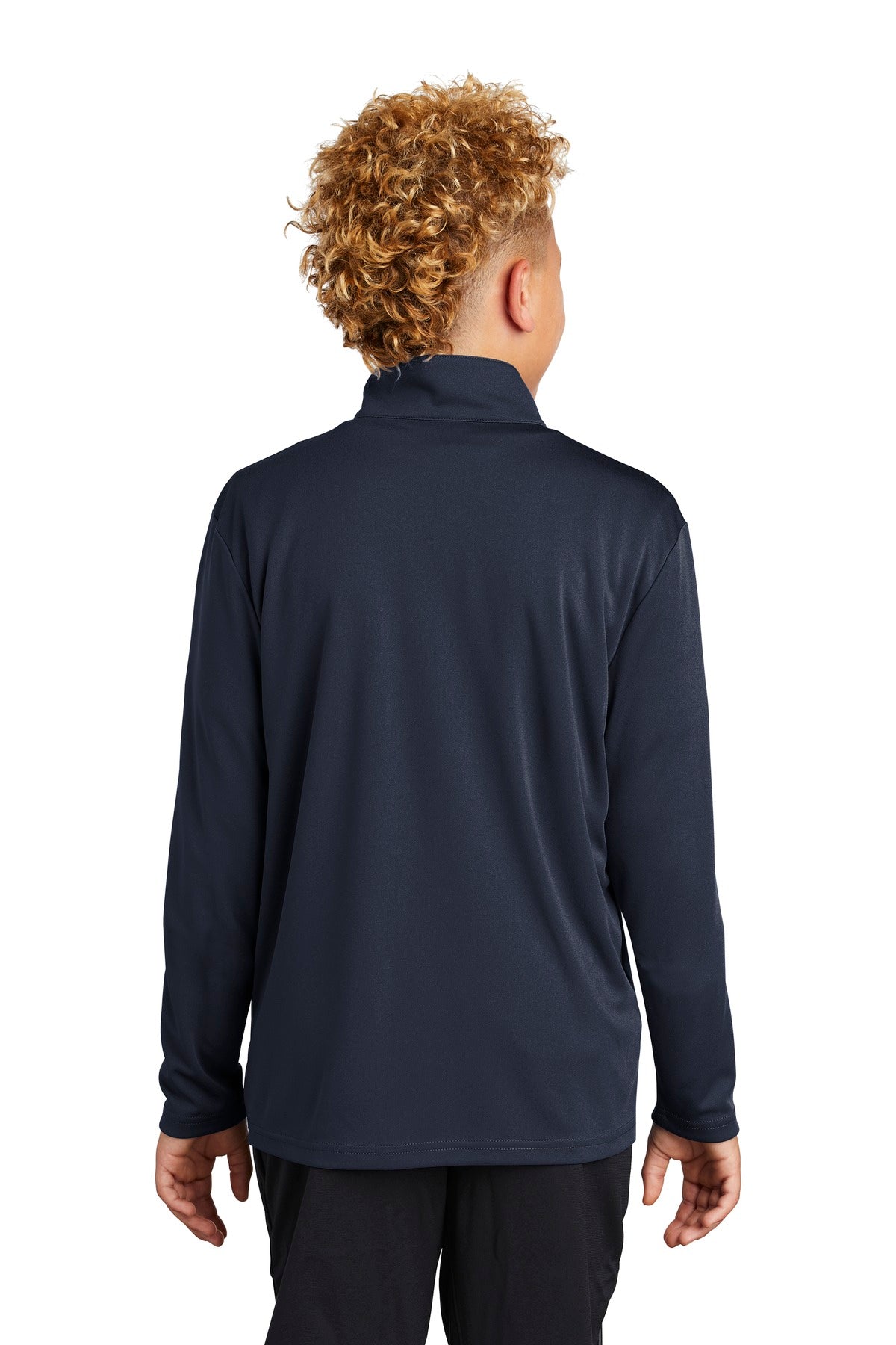 Custom Embroidered Sport-Tek  Youth PosiCharge  Competitor  1/4-Zip Pullover. YST357,True Navy