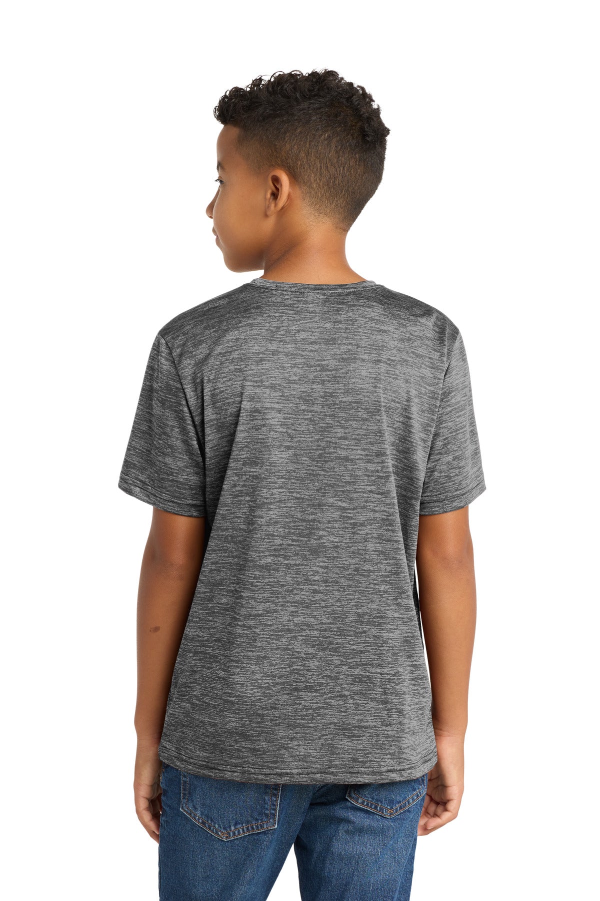 Custom Embroidered Sport-Tek Activewear in Grey-Black Electric