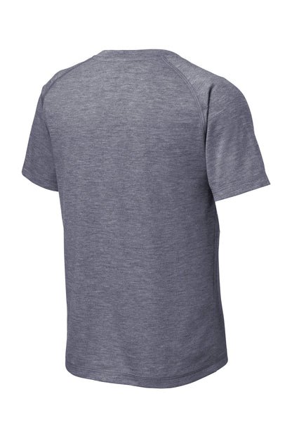 Sport-Tek  Youth PosiCharge  Tri-Blend Wicking Raglan Tee. YST400