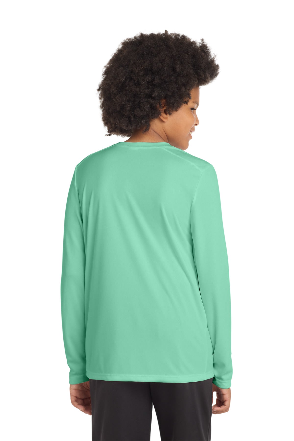 Custom Embroidered Sport-Tek Activewear in Bright Seafoam