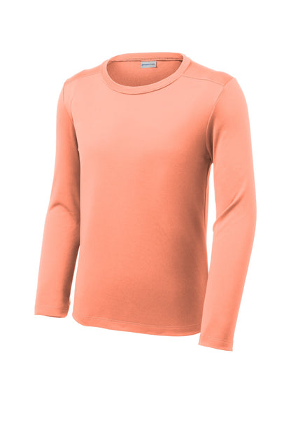 Sport-Tek  Youth Posi-UV Pro Long Sleeve Tee. YST420LS