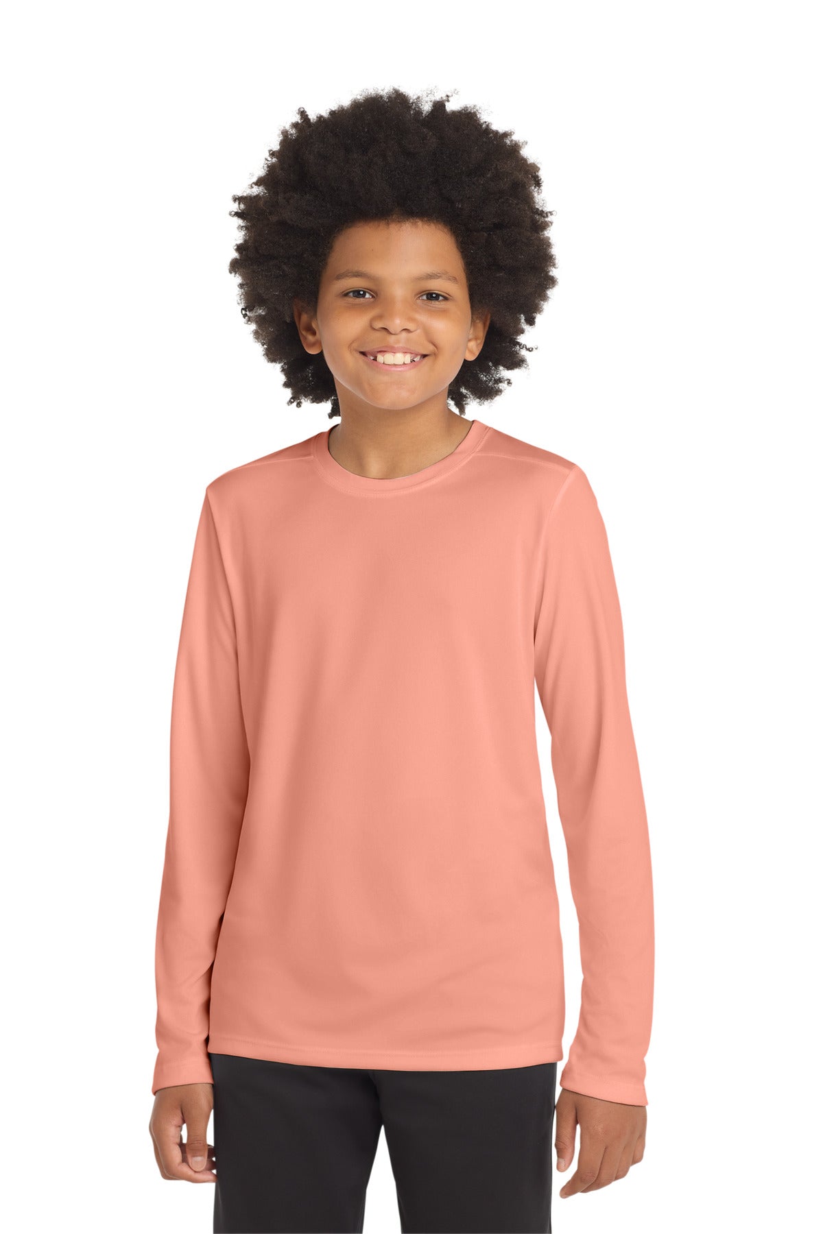 Custom Embroidered Sport-Tek Activewear in Soft Coral