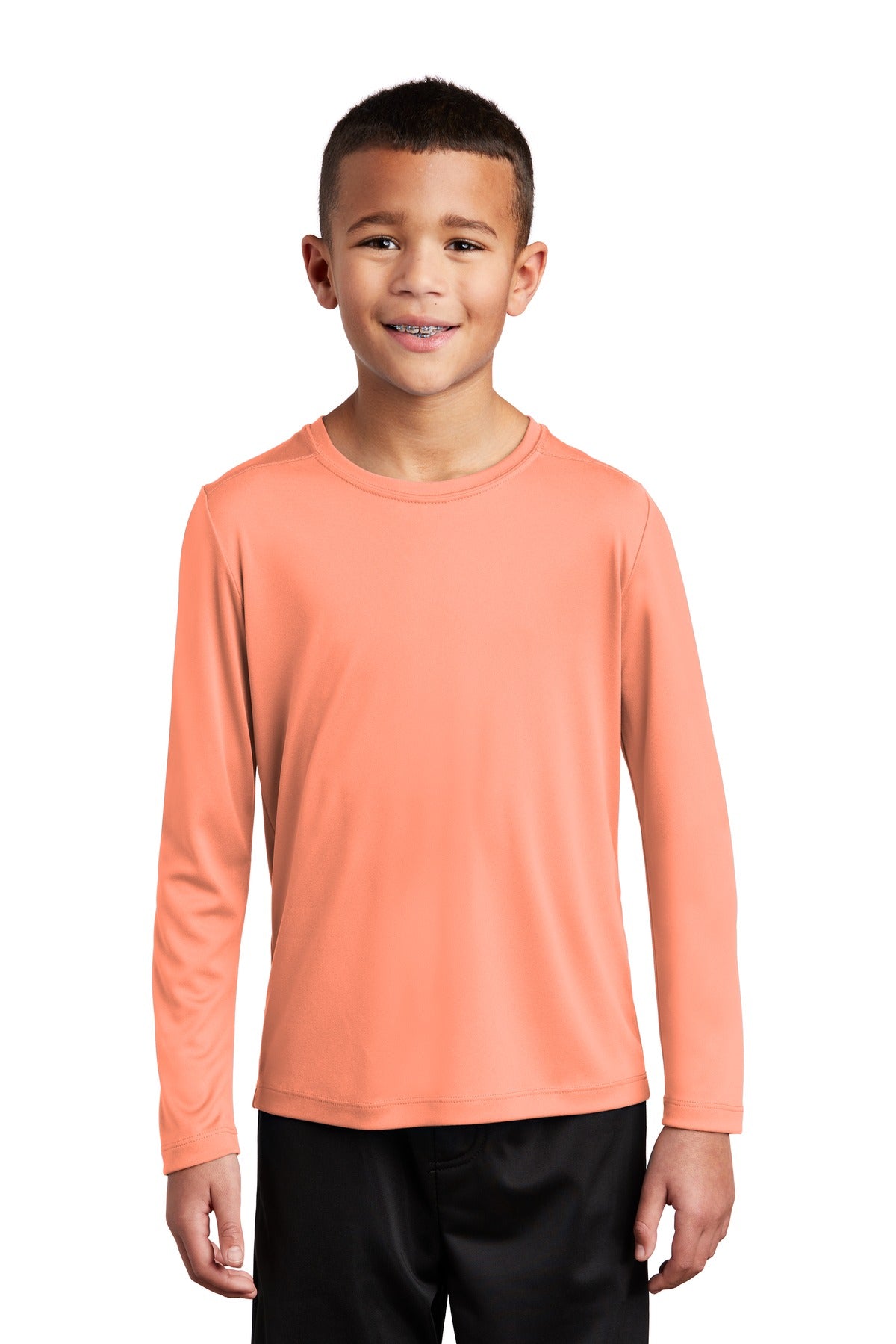 Sport-Tek  Youth Posi-UV Pro Long Sleeve Tee. YST420LS