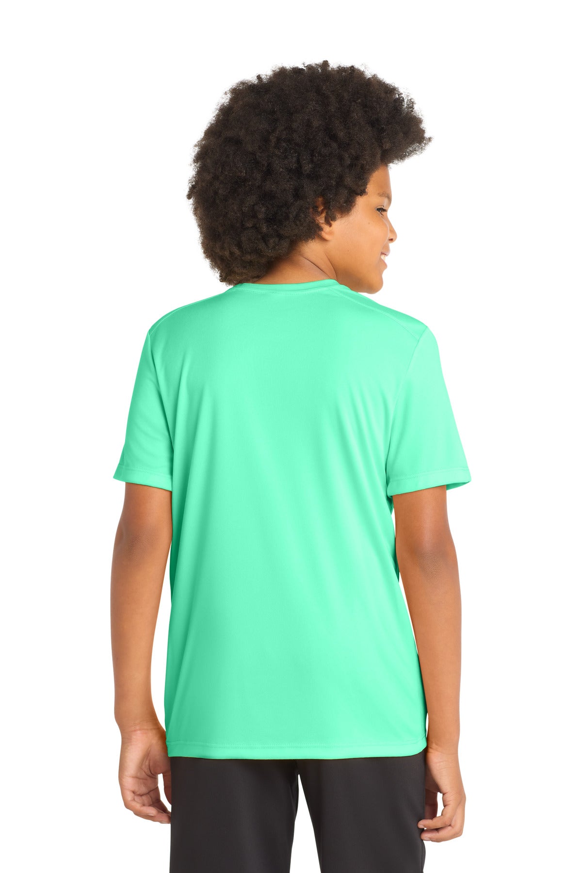 Custom Embroidered Sport-Tek Activewear in Bright Seafoam