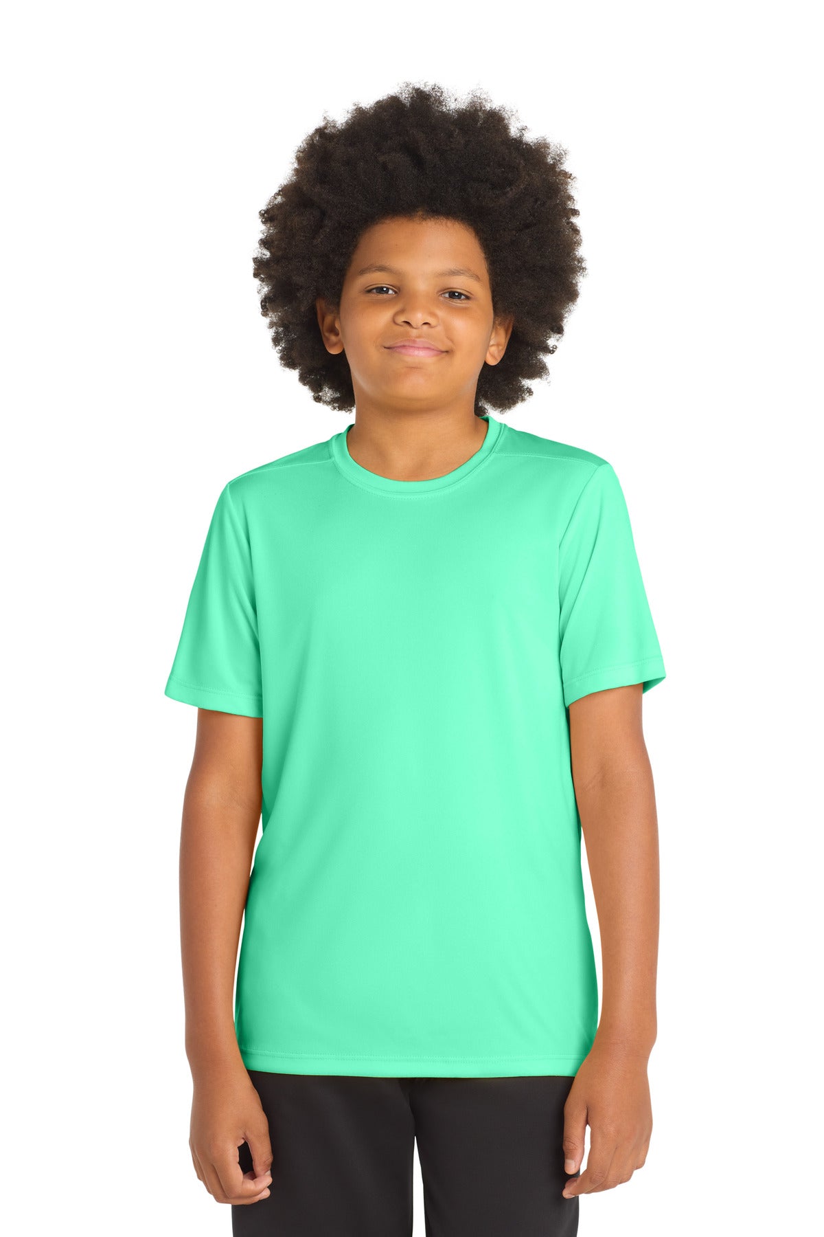 Custom Embroidered Sport-Tek Activewear in Bright Seafoam