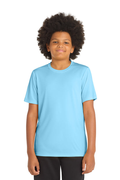 Custom Embroidered Sport-Tek Activewear in Light Blue